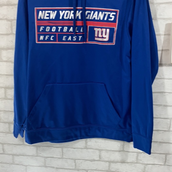 Majestic NFL New York giants pull over hoodie size Medium - Picture 4 of 9